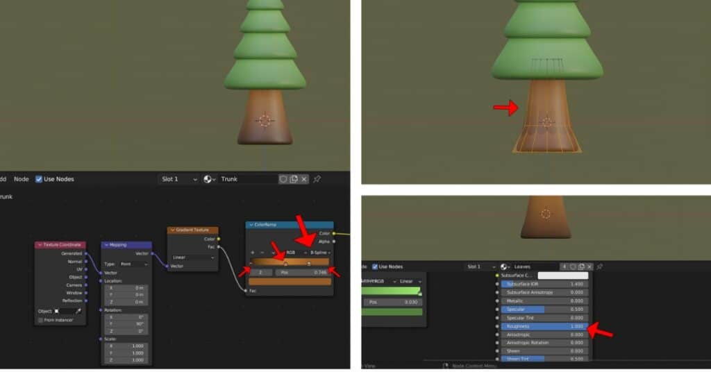 How to make a 3D tree in Blender - step 18
