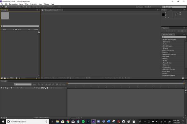 After-Effects-Interface
