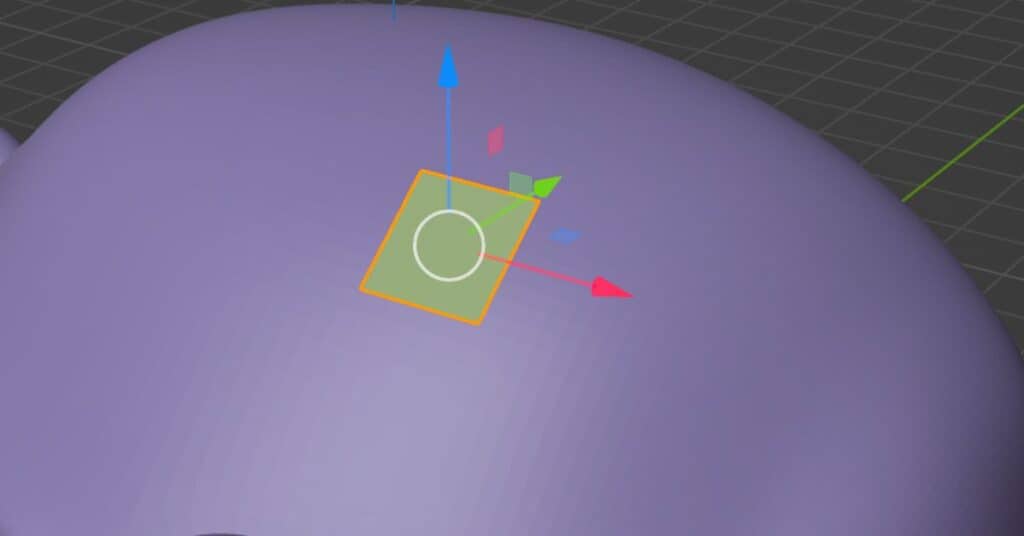 Blender Retopology - Position The Plane