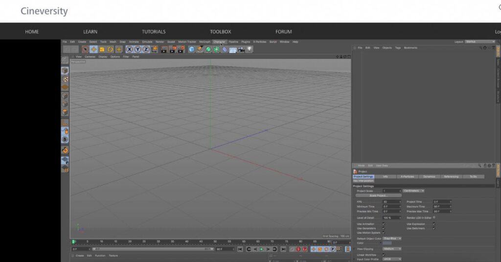 Cinema 4D's Character Builder