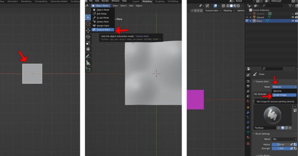 How to make grass in Blender - step 4