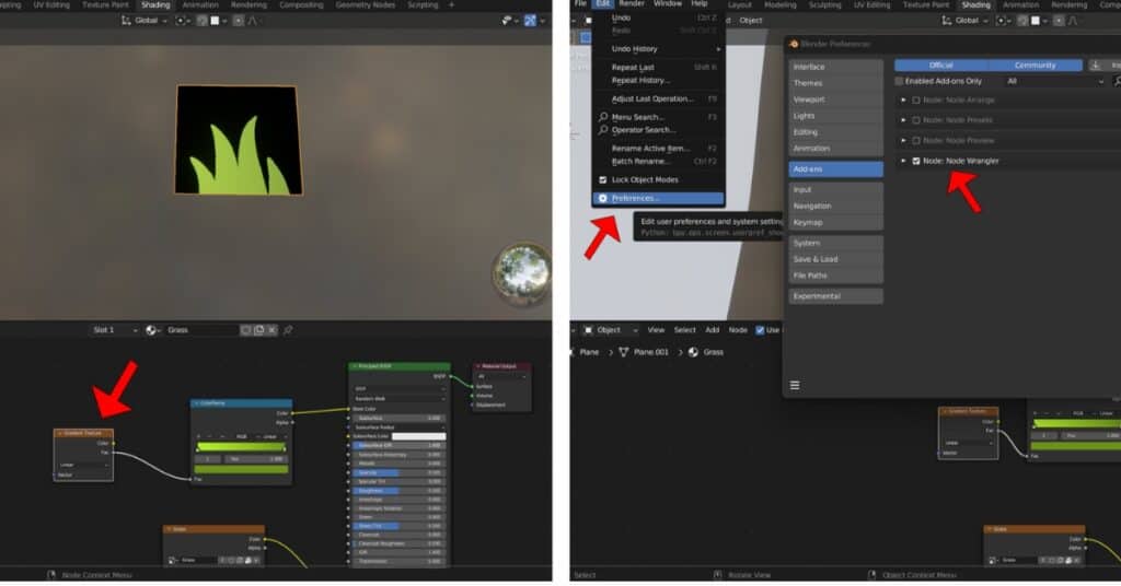 How to make grass in Blender - step 9