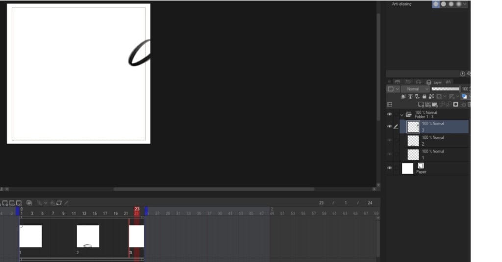 Clip Studio Paint animation tutorial - step 14