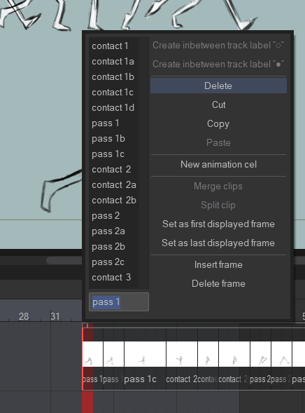 Clip Studio Paint animation tutorial - step 46