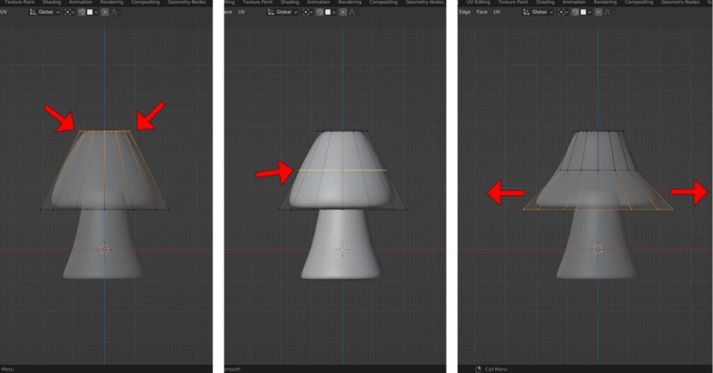 How to make a 3D tree in Blender - step 8