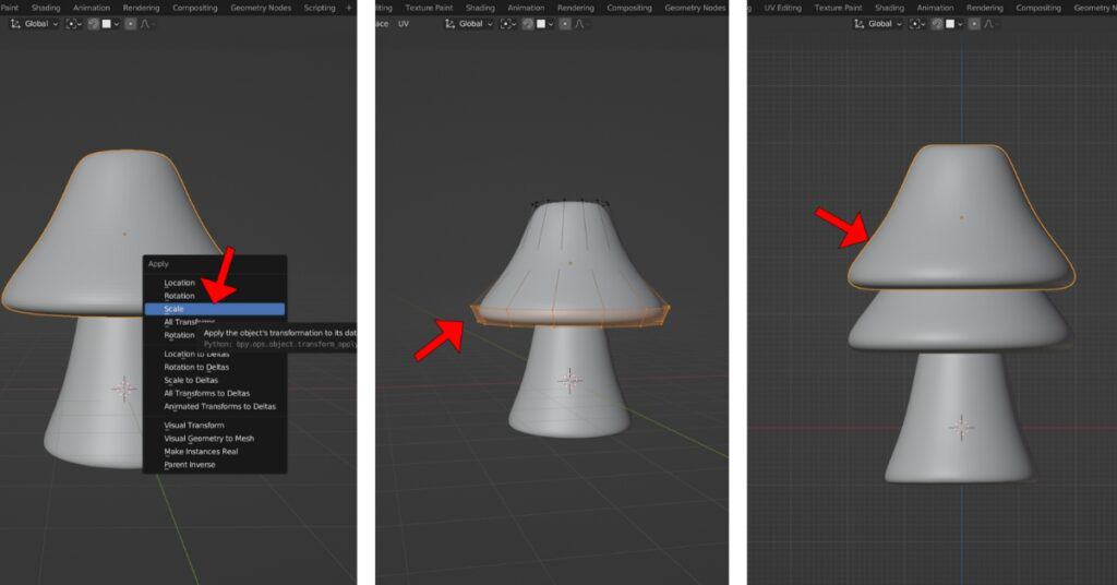 How to make a 3D tree in Blender - step 9