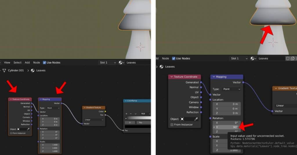 How to make a 3D tree in Blender - step 16