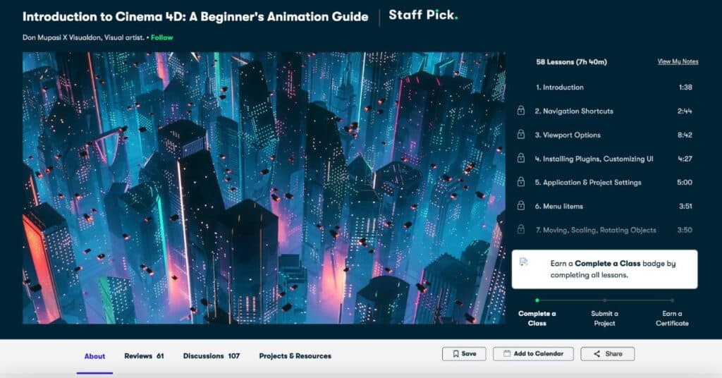 Introduction to Cinema 4D A Beginner's Animation Guide