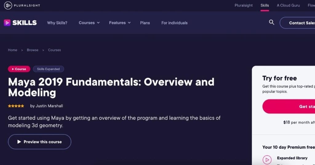 Maya tutorial screenshot - step 3