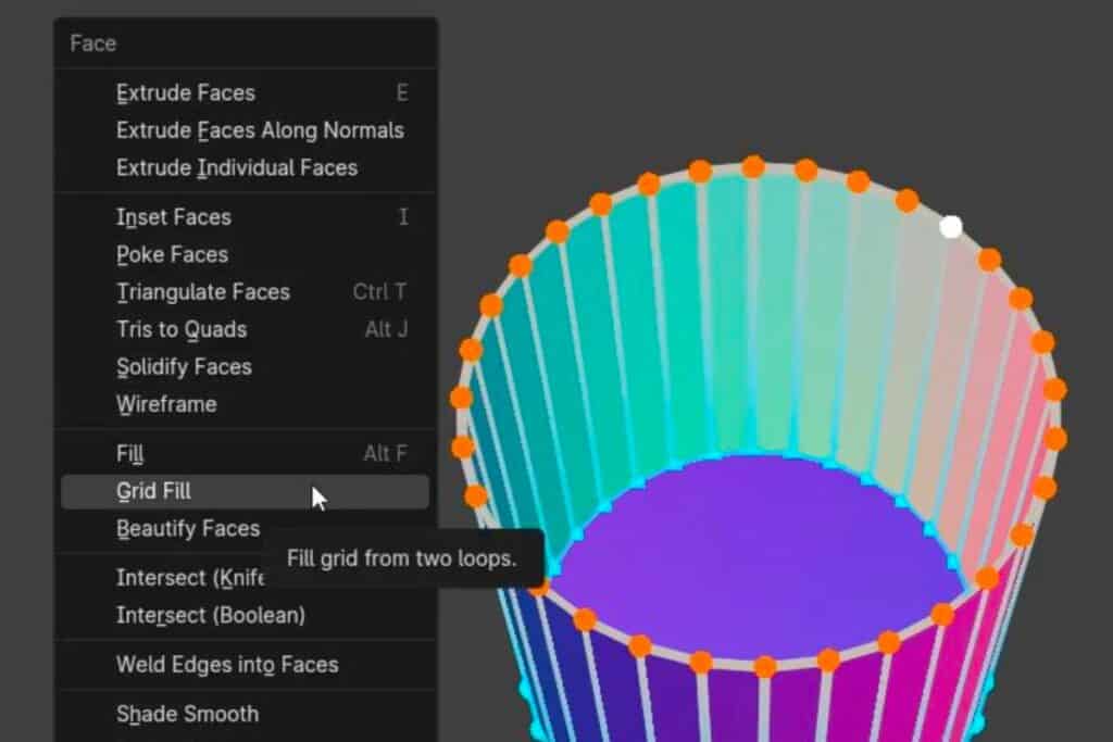 Mastering N-gons in Blender - step 11