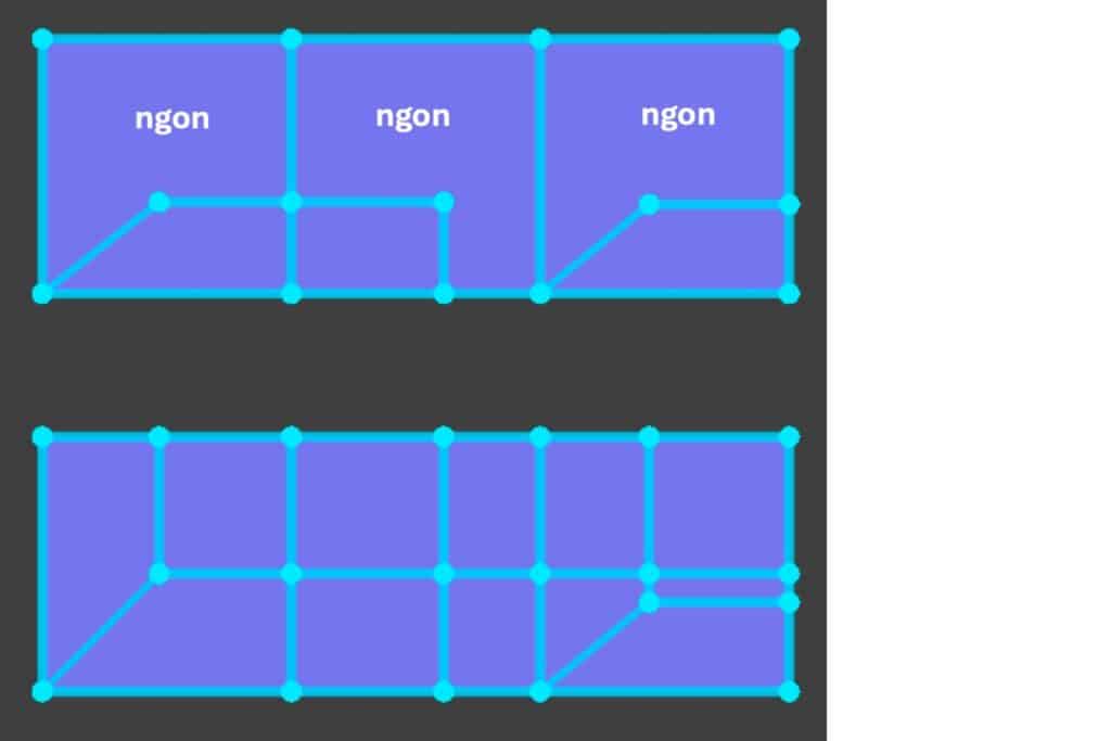 Mastering N-gons in Blender - step 15