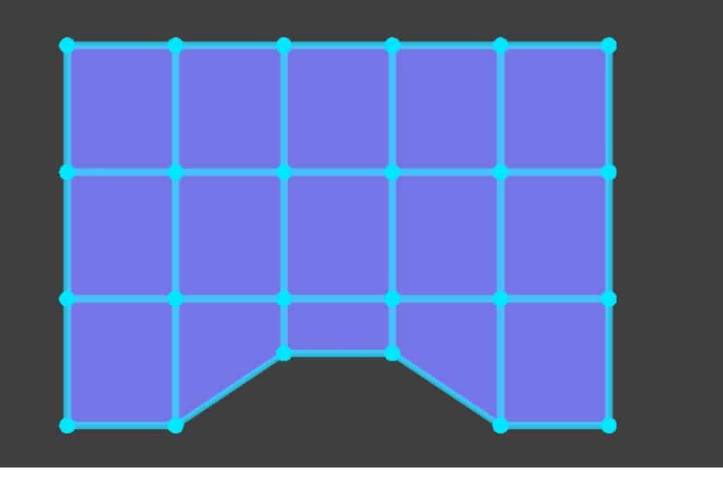 Mastering N-gons in Blender - step 25
