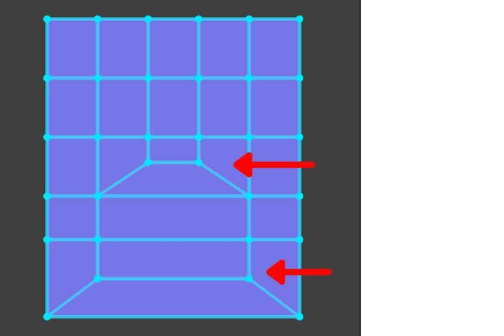 Mastering N-gons in Blender - step 27