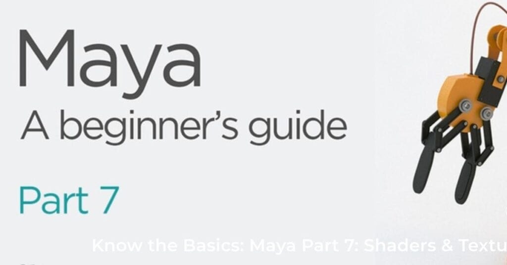 Maya tutorial screenshot - step 6