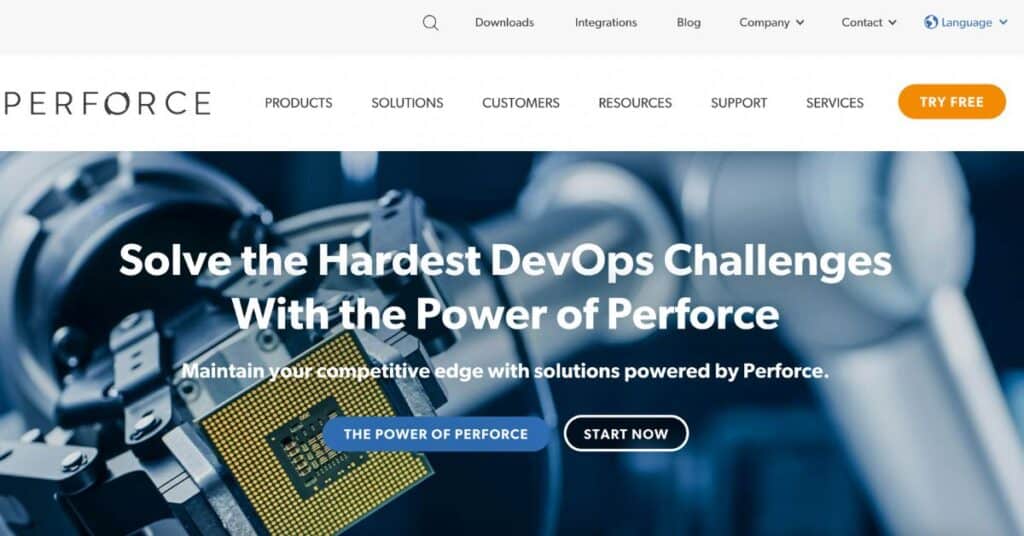 Perforce Website
