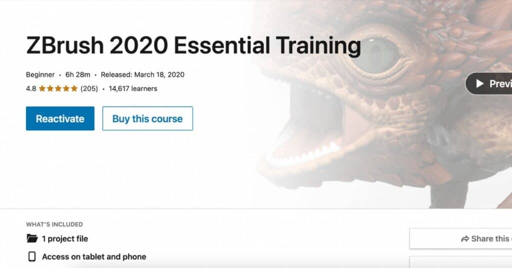 ZBrush Tutorials Essential Training